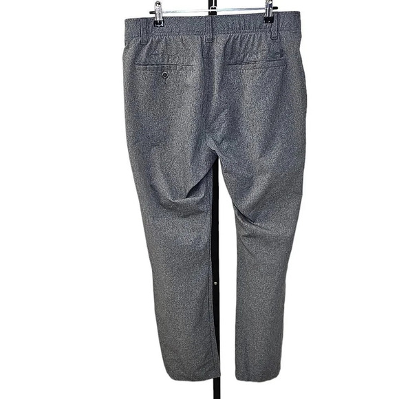 Under Armour Mens Matchplay Golf Pants Gray Lightweight Size 34 - Picture 2 of 10